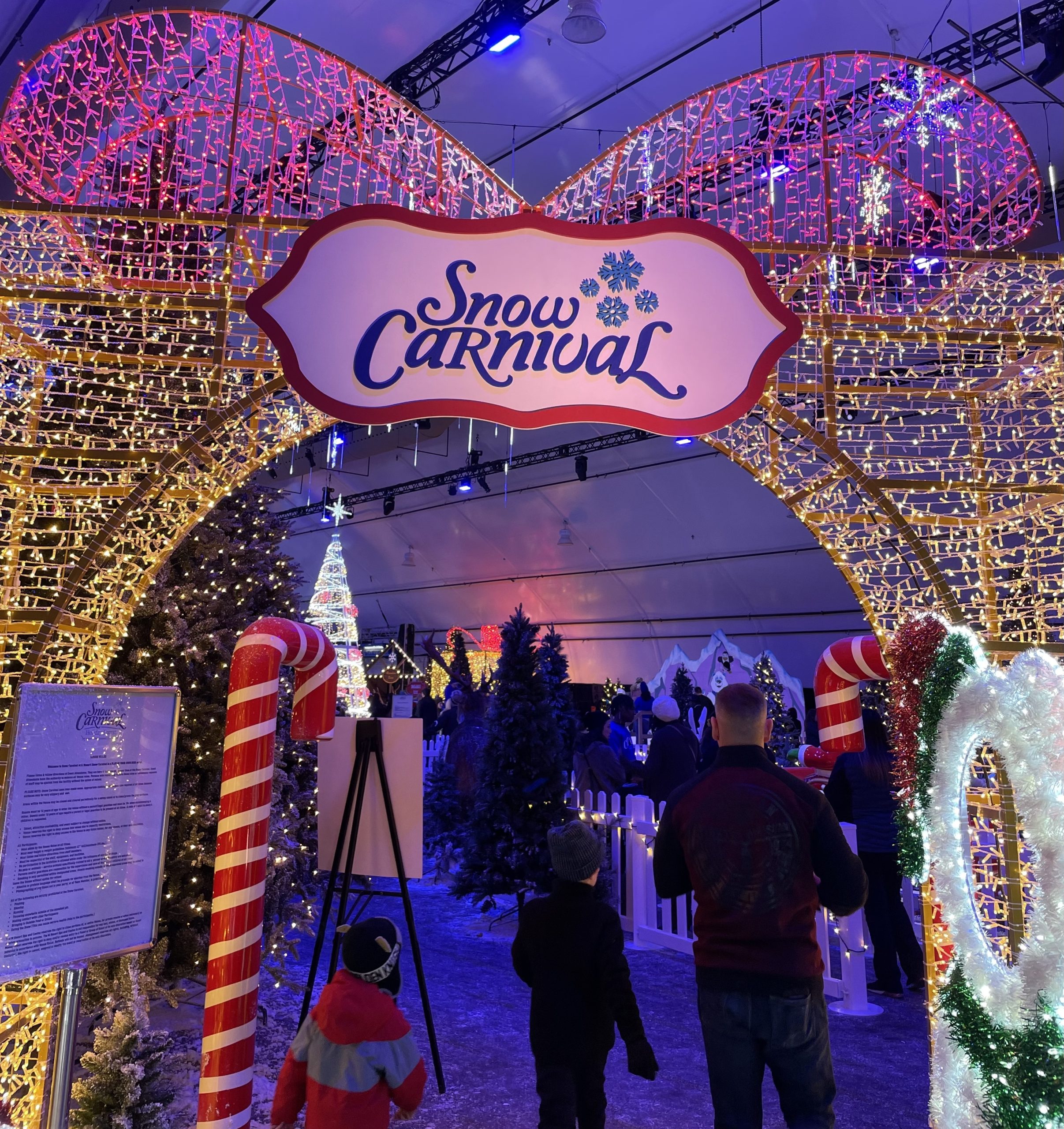 Entrance to Snow Carnival