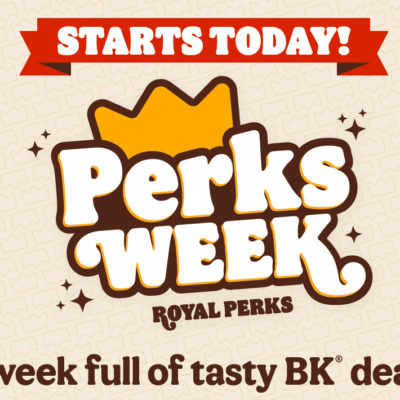 Burger King Perks Week offer