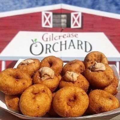 Gilcrease orchard is open for the summer- donuts
