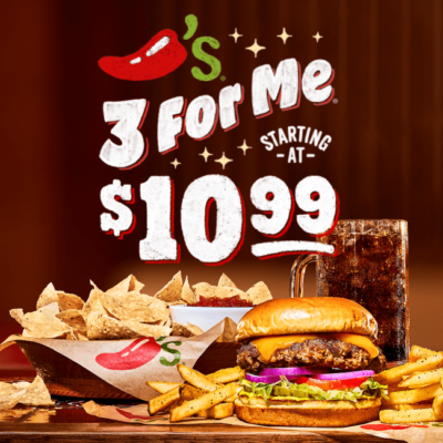 Chili's 3 for me deal