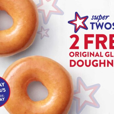 Krispy Kreme super tuesday free doughnut