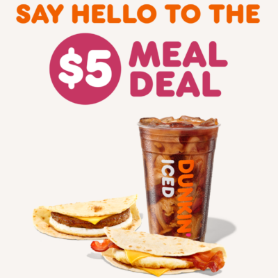 Dunkin' $5 meal deal